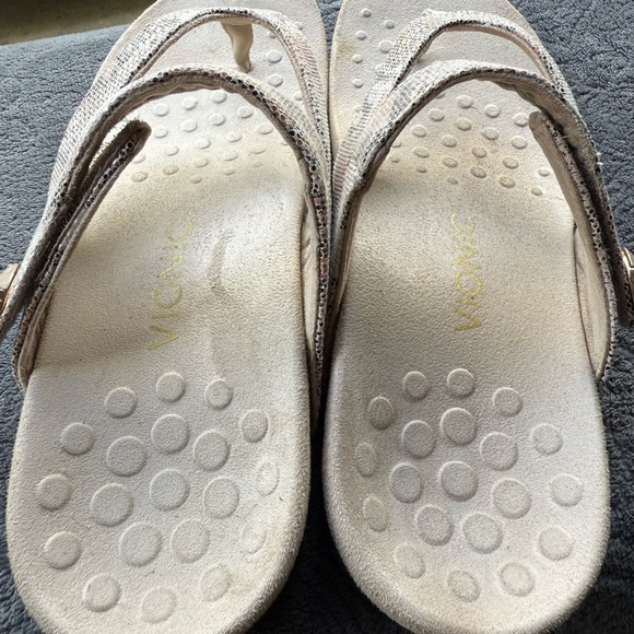 Vionic Cocoa Natural Snake Womens Sandal SZ 8. - Picture 3 of 7